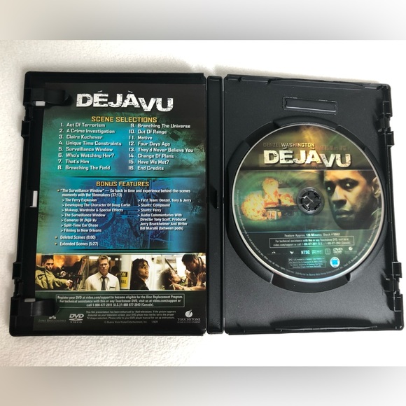 4 DVD Bundle UNSTOPPABLE, FLIGHT PLAN, DEJAVU & THE GOOD SHEPARD - Picture 16 of 16